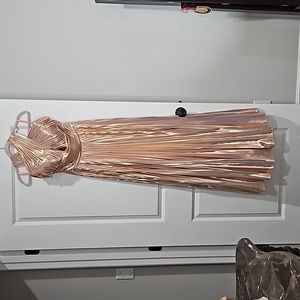 Women's formal UZN 16 Halter dress Blush Pink